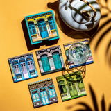 ICONIC SHOPHOUSES COLLECTION COASTERS