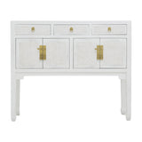 CONSOLE RATTAN 3DW4DR WHITE WASH MQZ-301