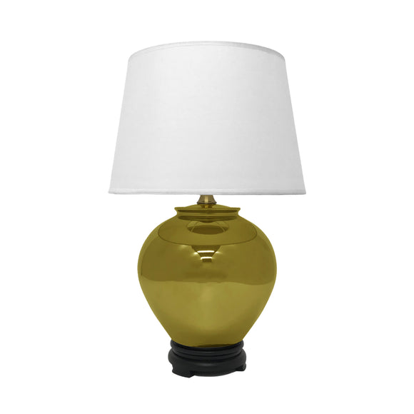 LAMP WINE JAR H31CM GOLD