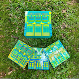 STRAITS SENSATION TEAL COASTER