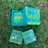 STRAITS SENSATION TEAL COASTER