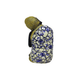 SITTING BUDDHA BLUE & WHITE