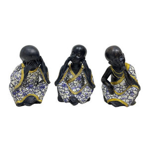 MONK S/3 BLUE & WHITE