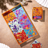 BATIK ART RECTANGLE TRAY