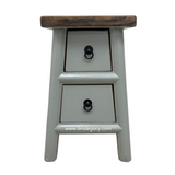 STOOL LIANG 2DW GREY MQZ-204