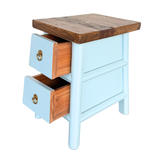 STOOL LIANG 2DW BABY BLUE MQZ-204