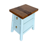 STOOL LIANG 2DW BABY BLUE MQZ-204