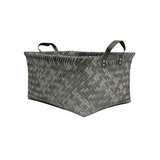 STORAGE BASKET RECT S/3 SYN GREY