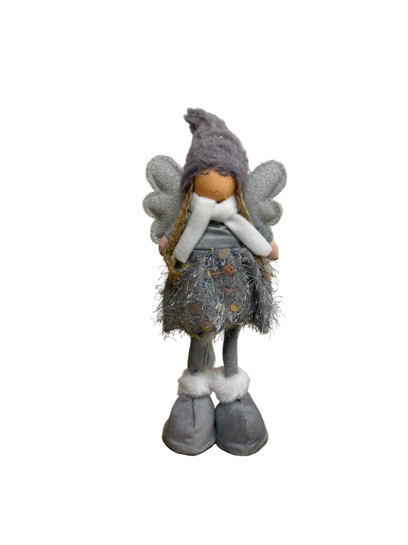 ANGEL WITH LIGHT WINGS GREY