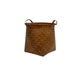 STORAGE BASKET ROUND S/3 SYN BROWN