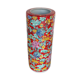UMBRELLA STAND HUNDRED FLOWERS H60CM RED