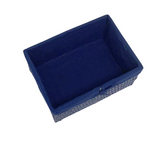 STORAGE BASKET  RECT S/5 KAMI  BLUE