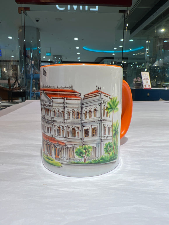 MUG RAFFLES COLOURED