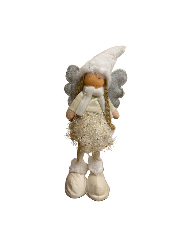 ANGEL WITH LIGHT WINGS WHITE