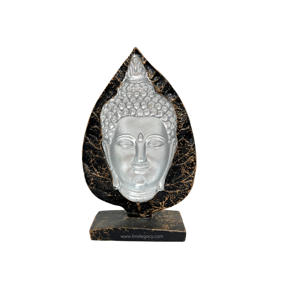 3D BUDDHA LEAF SILVER