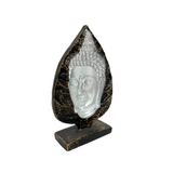 3D BUDDHA LEAF SILVER