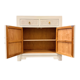 SIDEBOARD RATTAN 2DW2DR CREAM MQ-03