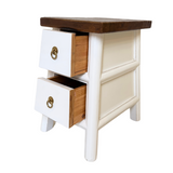STOOL LIANG 2DW WHITE MQZ-204