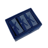 STORAGE BASKET  RECT S/5 KAMI  BLUE