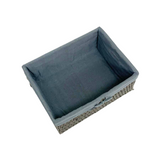 STORAGE BASKET  RECT S/5 KAMI GREY