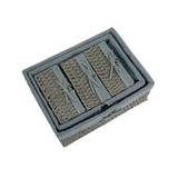 STORAGE BASKET  RECT S/5 KAMI GREY