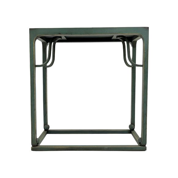 CONSOLE TABLE SHORT BLUE BASE CH-48