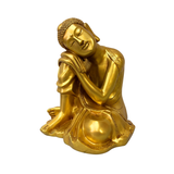 SITTING BUDDHA GOLD 40x40x43cm