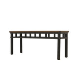 MING BENCH WOOD / BLACK A-01
