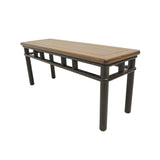 MING BENCH WOOD / BLACK A-01