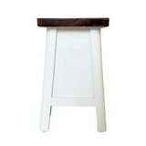 STOOL LIANG 2DW WHITE MQZ-204