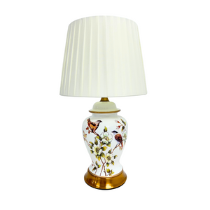 LAMP MAGNOLIA WHITE