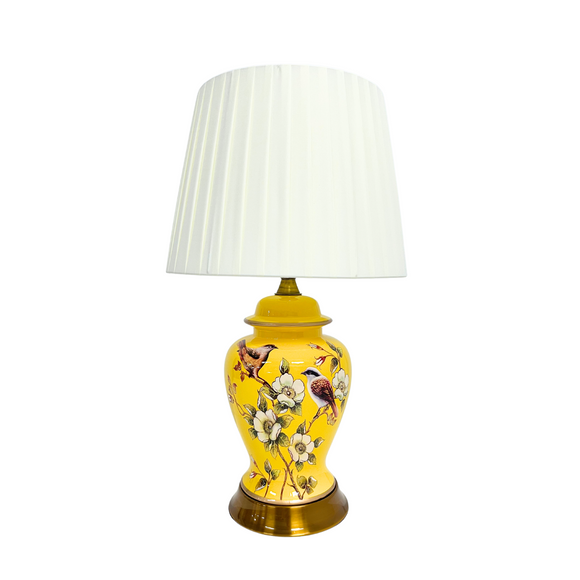 LAMP MAGNOLIA YELLOW