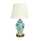 LAMP MAGNOLIA BLUE