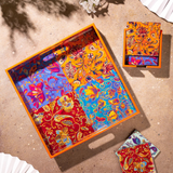 BATIK ART SQUARE TRAY