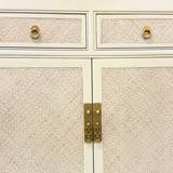 SIDEBOARD RATTAN 2DW2DR CREAM MQ-03