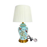 LAMP MAGNOLIA BLUE