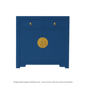 SIDEBOARD ORIENT 2DW2DR BLUE WASH MQZ-40