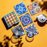 BLUE STRAITS COLLECTION COASTERS