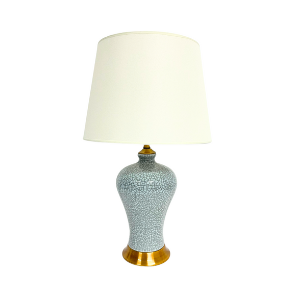 LAMP PLUM JAR GREY H60CM