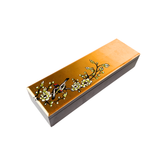LACQUER CHOPSTICK BOX FLEUR GOLD