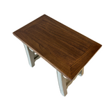 STOOL MING CARVED GREY MZ-35
