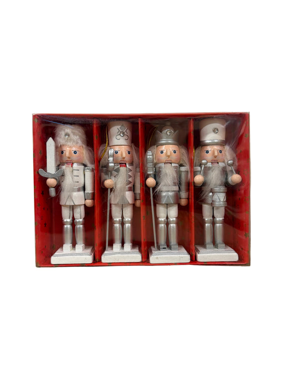 NUTCRACKER WHITE GOLD SET OF 4