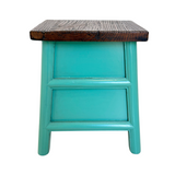 STOOL LIANG 2DW TURQUOISE MQZ-204