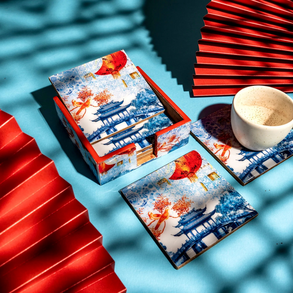 CHINOISERIE OCEAN COASTER