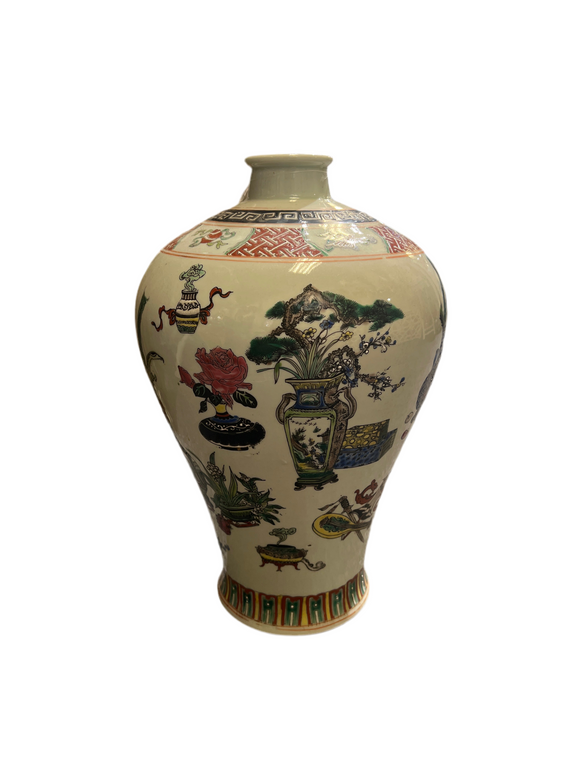 PRECIOUS OBJECTS PORCELAIN MEIPING VASE
