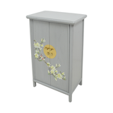 A SHAPE CABINET FLEUR H95CM GREY WASH