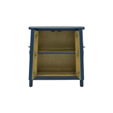 A SHAPE CABINET H60CM BLUE WASH MQZ-20