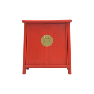 A SHAPE CABINET H60CM RED WASH MQZ-20