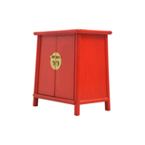 A SHAPE CABINET H60CM RED WASH MQZ-20