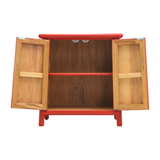 A SHAPE CABINET H60CM RED WASH MQZ-20